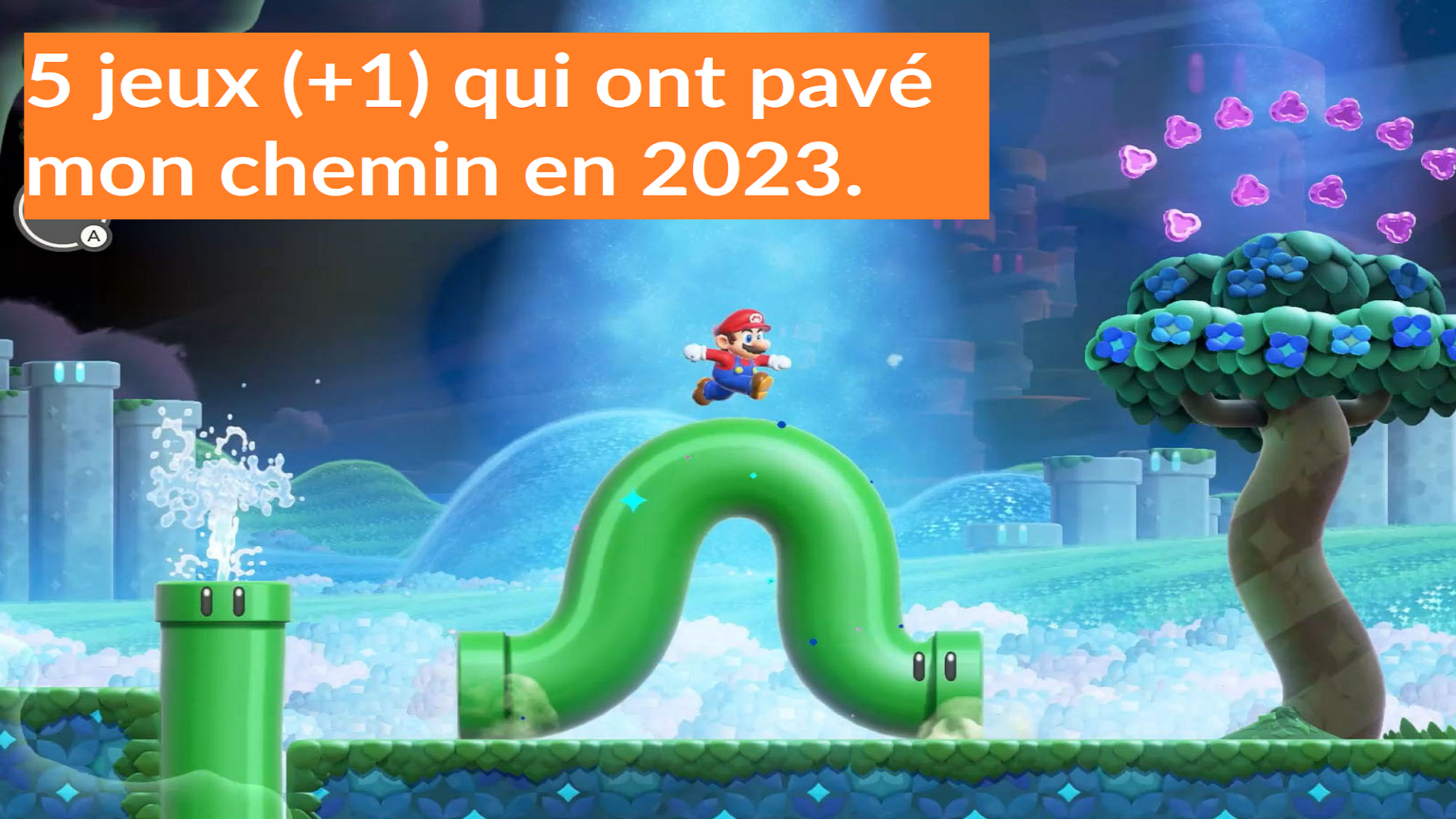 Quelques jeux qui ont pavé mon chemin en 2023